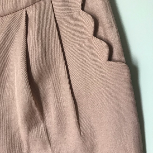 FOREVER NEW Pink Tapered Pants with Scalloped Edging XS $30 (RRP $80) ๐๏ธ๐ - Picture 3 of 5